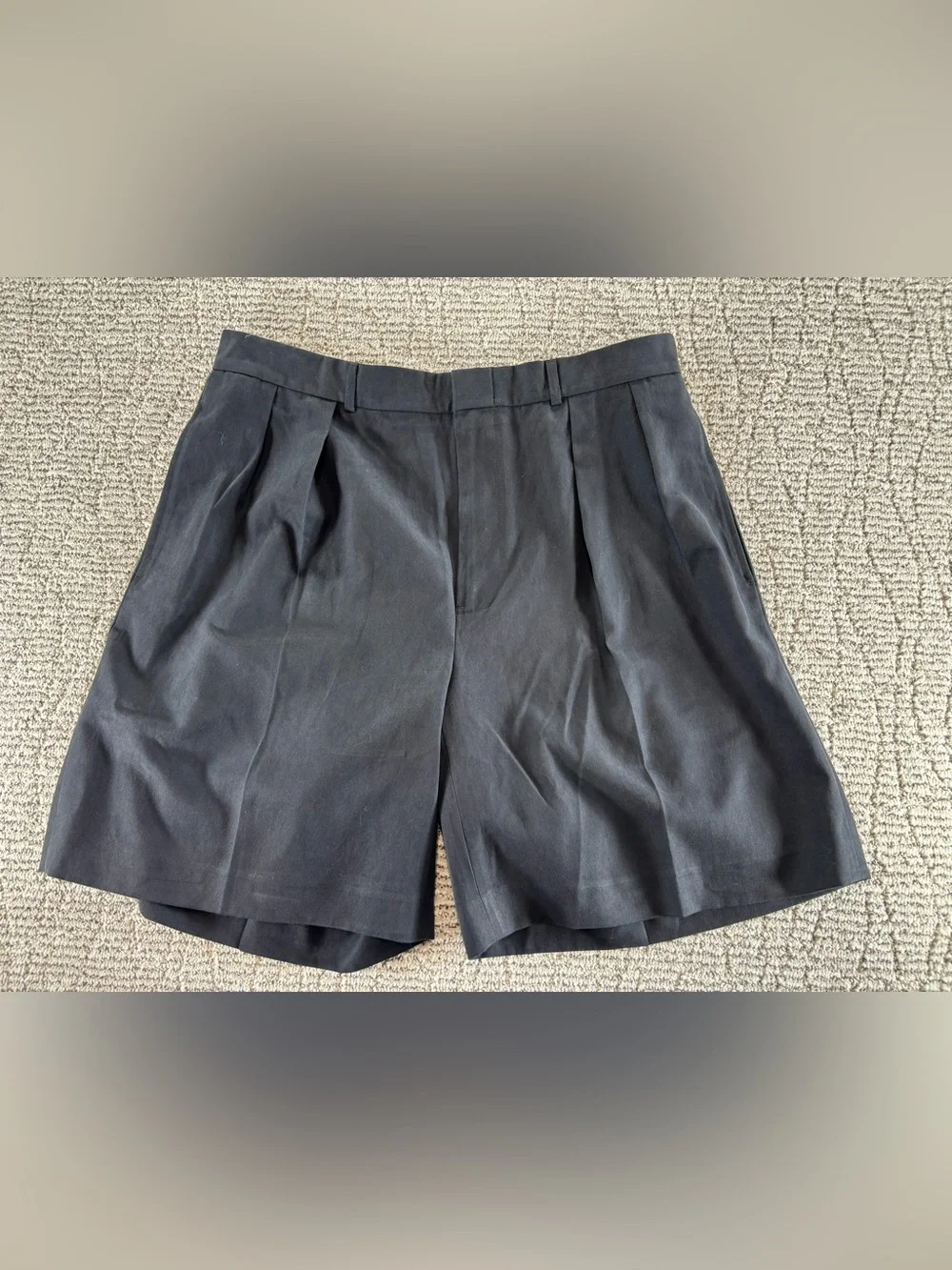 Polo Ralph Lauren Men’s Size‎ 36 Black Silk Blend Chino Shorts